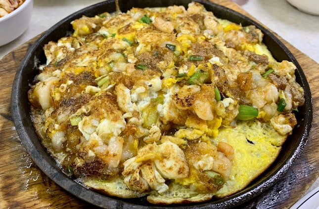 Hotplate Omelette With Prawn | $15
