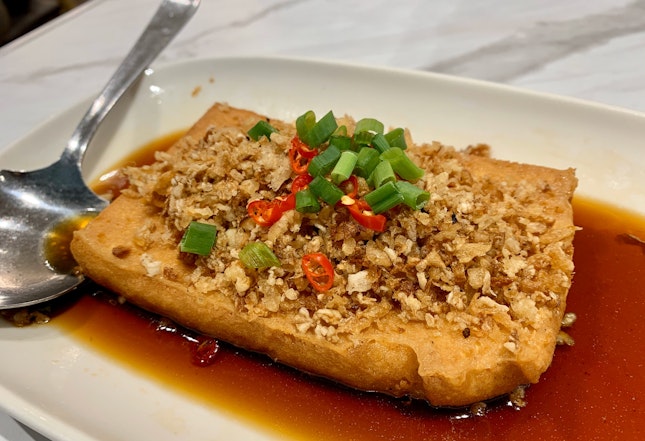 Handmade Beancurd With “Chai Po” In Hong Kong-Style Sauce | $14.90