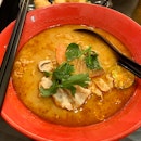 Pork Shabu Tom Yam Ramen | $12