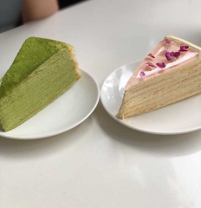 Lady M - Matcha and Rose Mille Crepe
Expensive dessert but doesn’t disappoint!