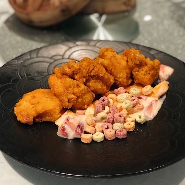 took ‘cereal prawns’ too literally