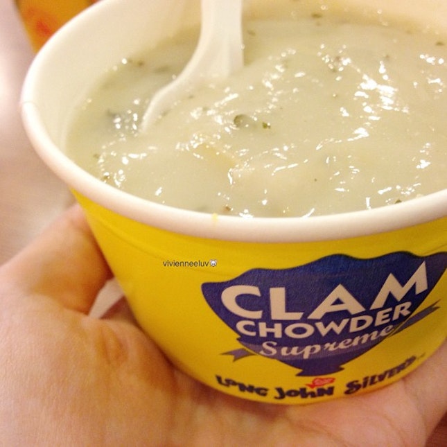 Add on S$2 [Clam Chowder] - because the staff said this is a new one, different from before.