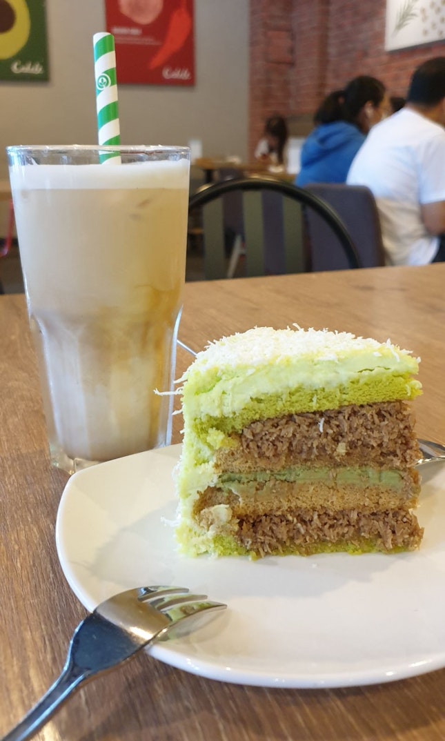 Latte And Odeh Odeh Cake