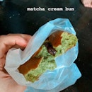matcha cream pan