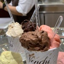 regular gelato ($10, 2 flavours)