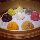 8 kinds (flavors) of 小笼包 #chinese #dumpling #food #foodporn