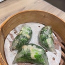 Spinach And Prawn dumpling
