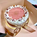 Lychee Rose Crepe Cake