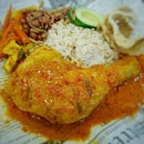 Chicken Rendang Nasi Lemak..