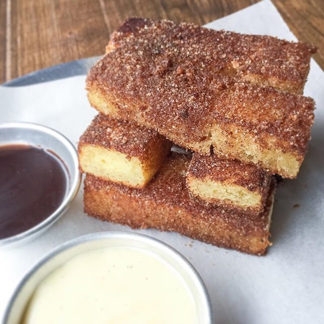 Have you ever had pound cake churros?