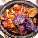 Eggplant with Spicy Minced Meat