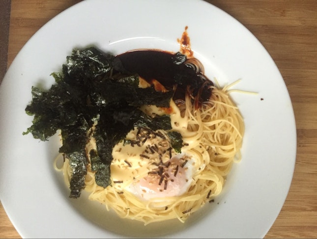 Seaweed Angel Hair With Spicy Sauce 