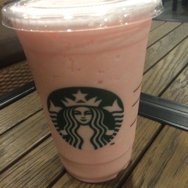 Raspberry Cream Frappuccino @ Starbucks Thomson Plaza