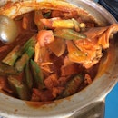 Curry Fish head.