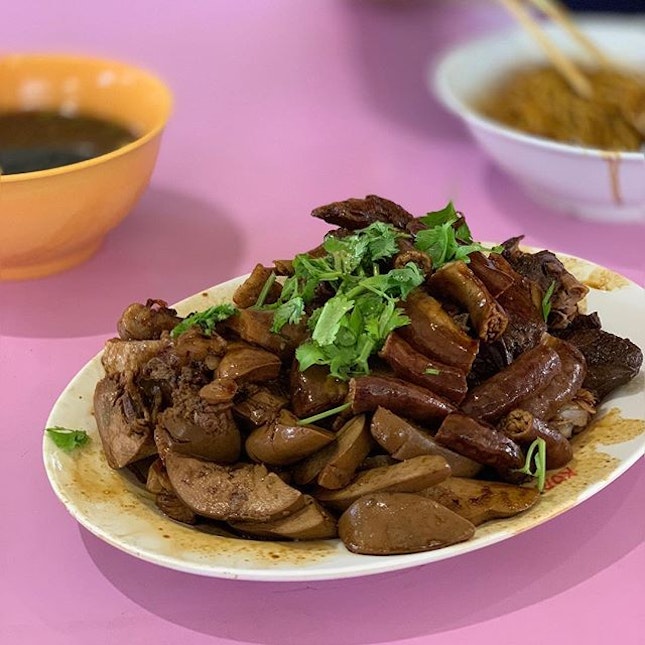 Teochew Braised Duck and Spare Parts.