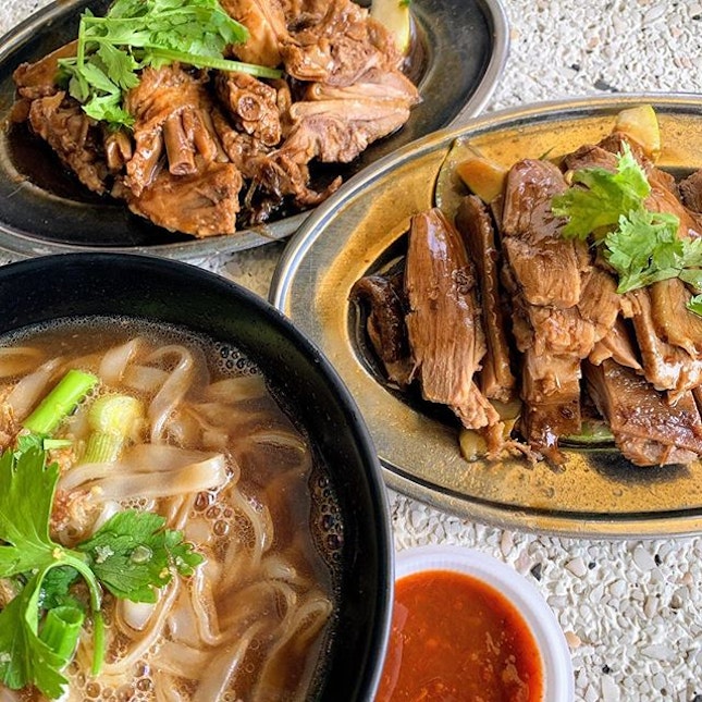 Braised Duck and Soup Kway Teow.