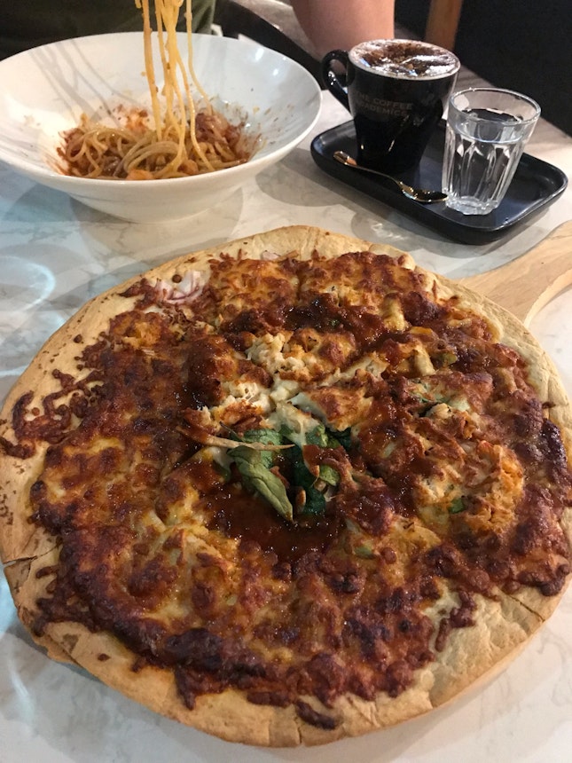Chilli Crab Pizza And Umami Pasta