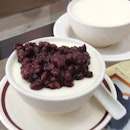 Steamed Milk With Red Bean