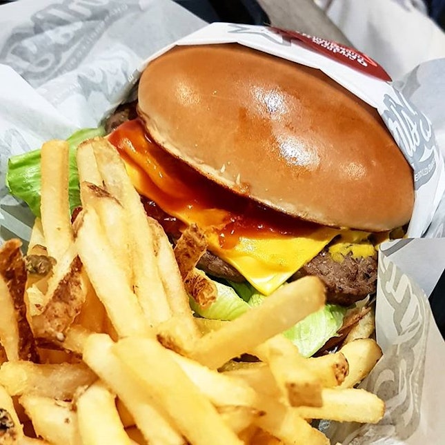 Original thickburger from @carlsjrsingapore !