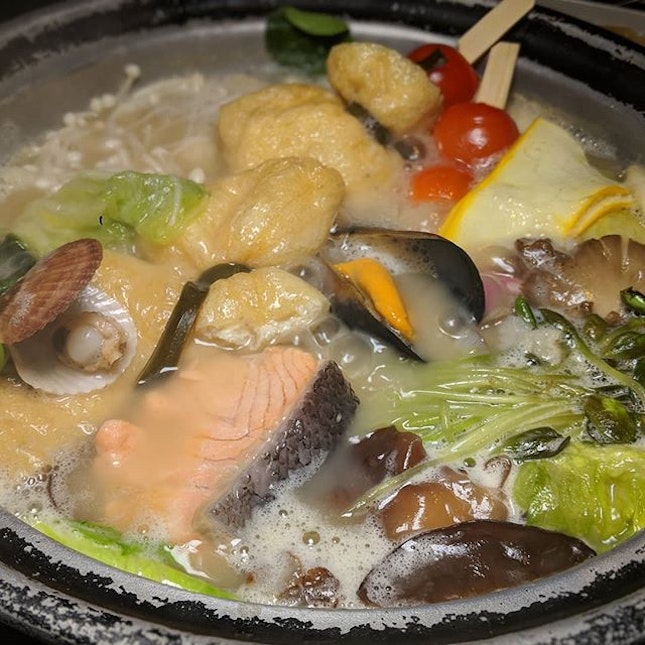 The Early Fatback: The new Seafood Bijin Nabe from Tsukada Nojo Singapore (@tsukadanojosg_bijinnabe).