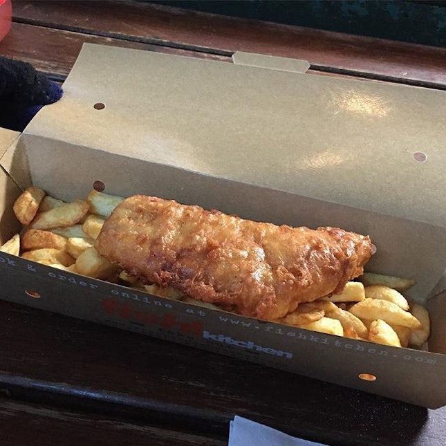 Best Fish & Chips ever
#properfishandchips #fishandchips #london #londoneat #boroughmarket #burpple