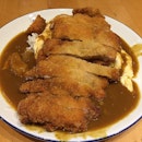 Check out this huge chicken Katsu!!!