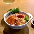 How Much Salmon Do You Want In Your Ricebowl?