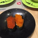 Salmon & Fish Roe Sushi