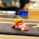 Otoro and Uni Sushi