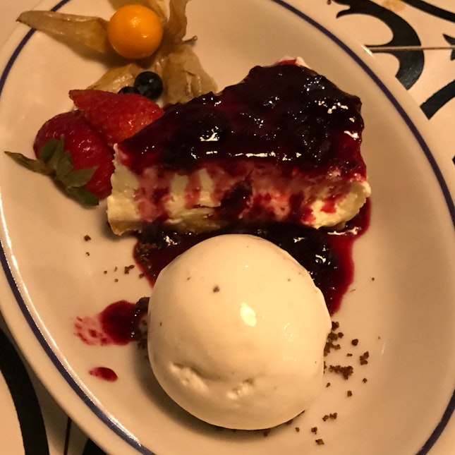 Blueberry Cheesecake [$8]