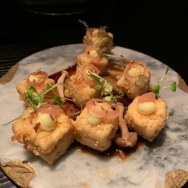 Housemade Seafood Tofu [$15]