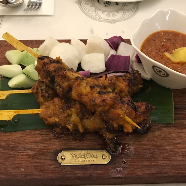 Chicken Satay [$14]