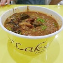 The very famous asam laksa (rm6) in KSL.
