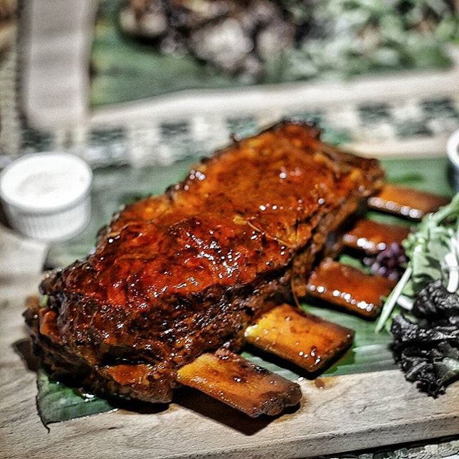 Massive slow-cooked beef ribs at Lime House for dinner last night; thid was my favorite of the new menu launched here.