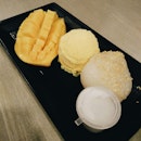 Mango Sticky Rice W/ Ice Cream
