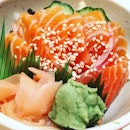 Salmon Don  Being a fan of salmon don and chirashi don, they are always my first option at every Japanese restaurant.