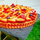 Their mixed berries tart, $68, uses real beetroot for colouring instead of artificial colourings & preservatives!