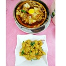Hot Claypot Noodles + Salted Egg Yolk Diced Chicken For 2pax