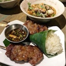 Thai grill 🐷 + Pork boat noodle #burpple