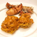 Maine Lobster with Tagliolini and uni Sauce #amayzingEatsKL #burpple