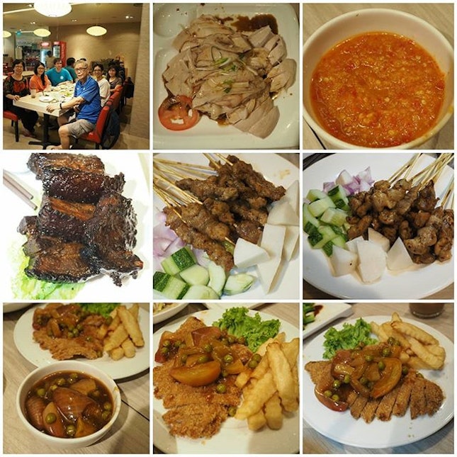 11 Mar 2018 @ 8pm 6 pax Nice Family Dinner SGD84.30+GST, Chicken Rice Again..