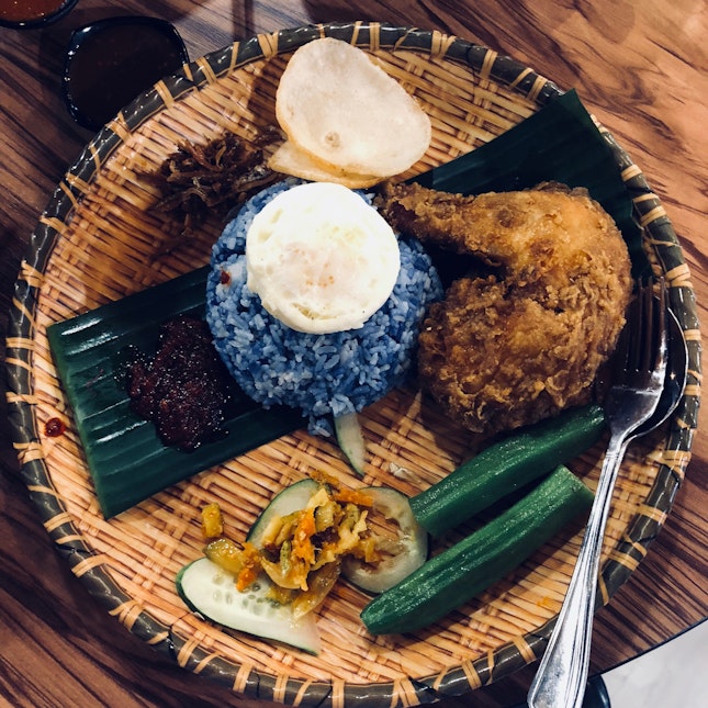 Blue Pea Rice At Rasapua Master MBS