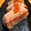 Who knew tat grilled top & raw bottom can be so delicious - tat’s aburi for u 🌋
.