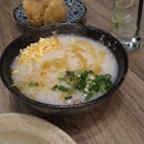 Salted Egg & Chicken Congee