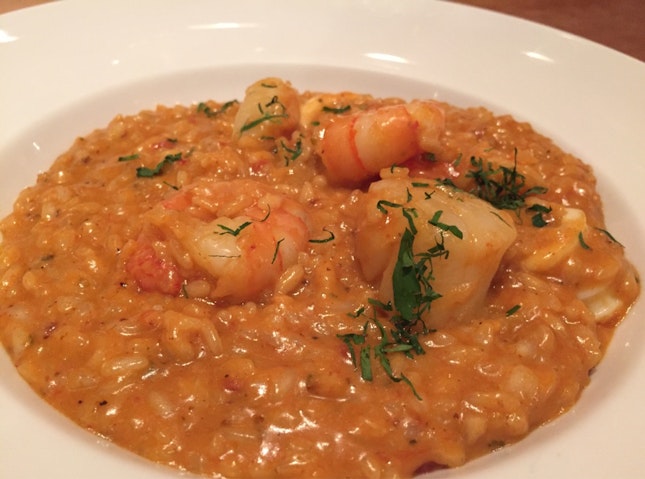 Seafood Risotto ($26)
