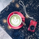 Breaktime 1: Matcha latte!🍵 #matcha 
#visualsoflife #lifeisbeautiful #finditliveit #tgis #malaysiancafes #cafehopmy #sweet #greentea #ipoh #thegrowingbelly #burpple #travelogue #traveldiary