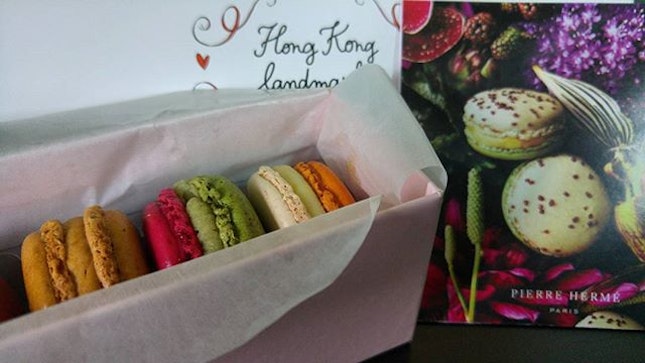 Thanks for the #macarons ^^!