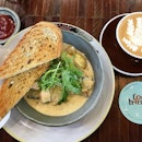Salmon hash (RM26) + a cup of latte with awesome art (RM10), finally some quality food and reasonable price after so long!