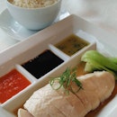 Chicken rice for lunch..