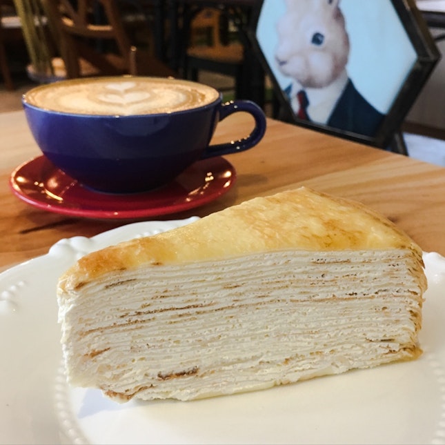 French Vanilla Mille Crepe